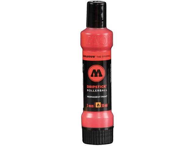 Dripstick Rollerball PP 3mm 30ml, verkehrsrot, Squeeze Bottle