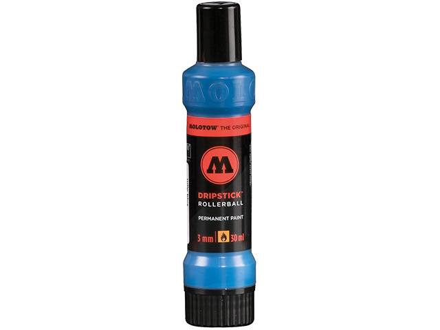 Dripstick Rollerball PP 3mm 30ml, tulpenblau, Squeeze Bottle