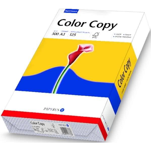 Farblaserpapier Color Copy satiniert A3 300g weiß VE=125 Blatt