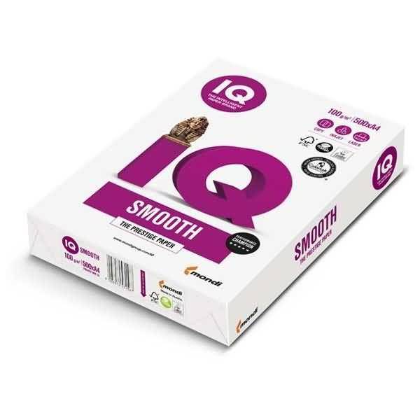 Multifunktionspapier IQ Selection Smooth A4 100 g/qm weiß VE=500 Blatt