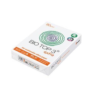 Mondi Kopierpapier BIO TOP 3 extra 88008658 DIN A4 weiß 500 St./Pack