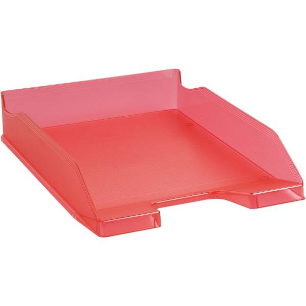 Briefablage Combo 2 A4+ Linicolor himbeer transluzent