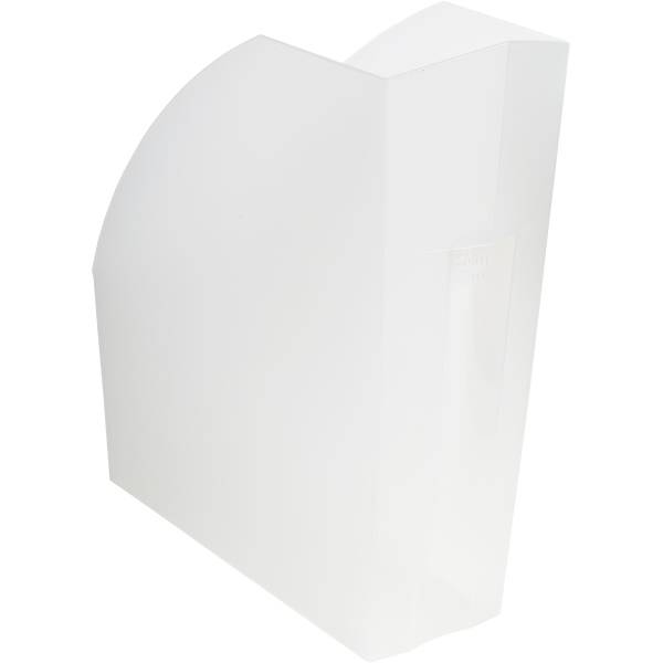 Stehsammler The Magazine Office A4+ frostweiß transluzent