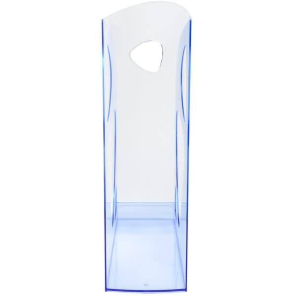 Stehsammler Ecomag Linicolor A4+ transluzent eisblau