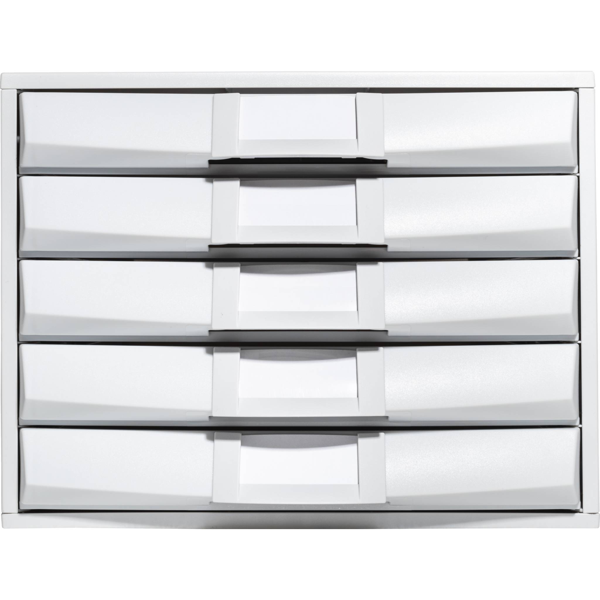 Exacompta Schubladenbox THE BOX 5 geschlossene Schubladen Lichtgrau 222040D