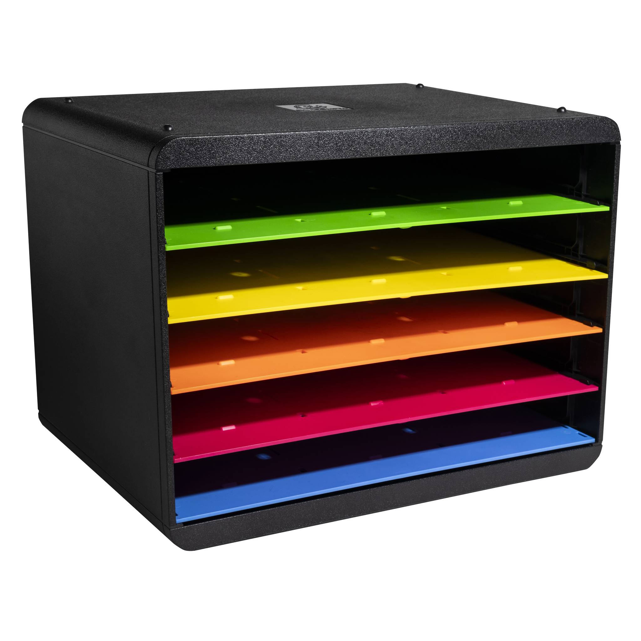 Exacompta Desktopsorter mit 5 Fächern, Querformat, Iderama, Regenbogen, 305798D