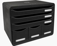 Exacompta 306714D, Schwarz, 270 mm, 355 mm, 271 mm
