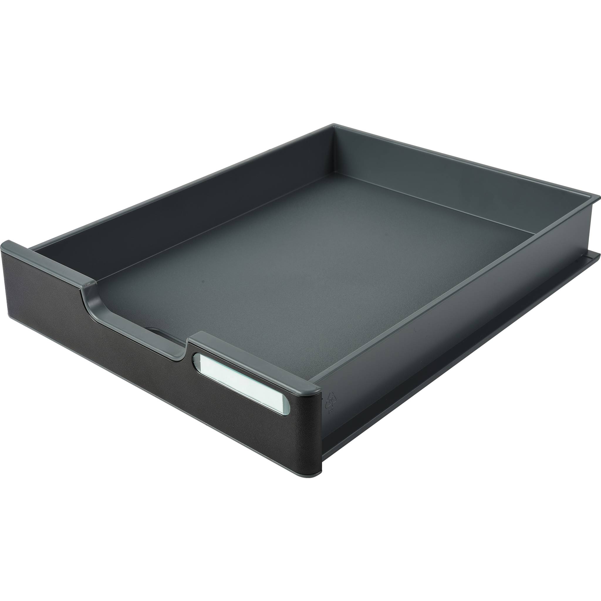 Exacompta MODULODOC Schublade +schwarzer Frontplatte EcoBlack Dunkelgrau 336714D