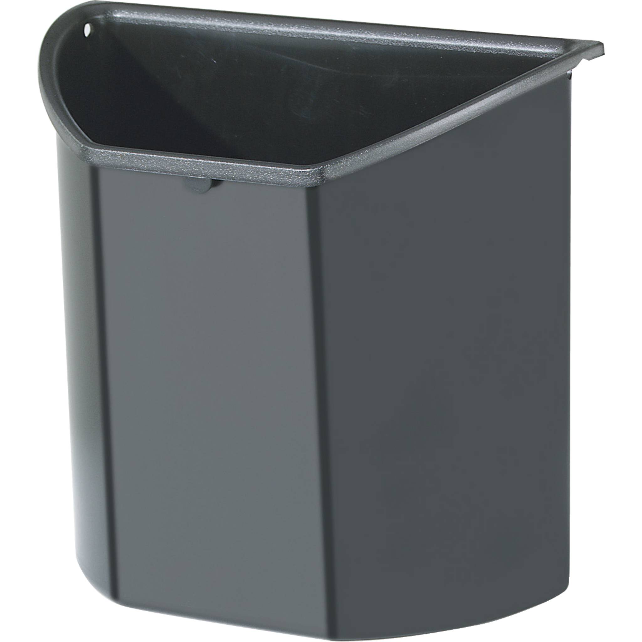 Exacompta 43142D Halbrunder Öko-Einsatz für den Mülleimer, 2,5 Liter Volumen - Anthrazit