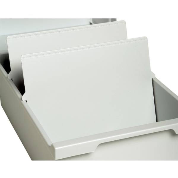 Stützplatte A4 quer lichtgrau VE=2 Stück