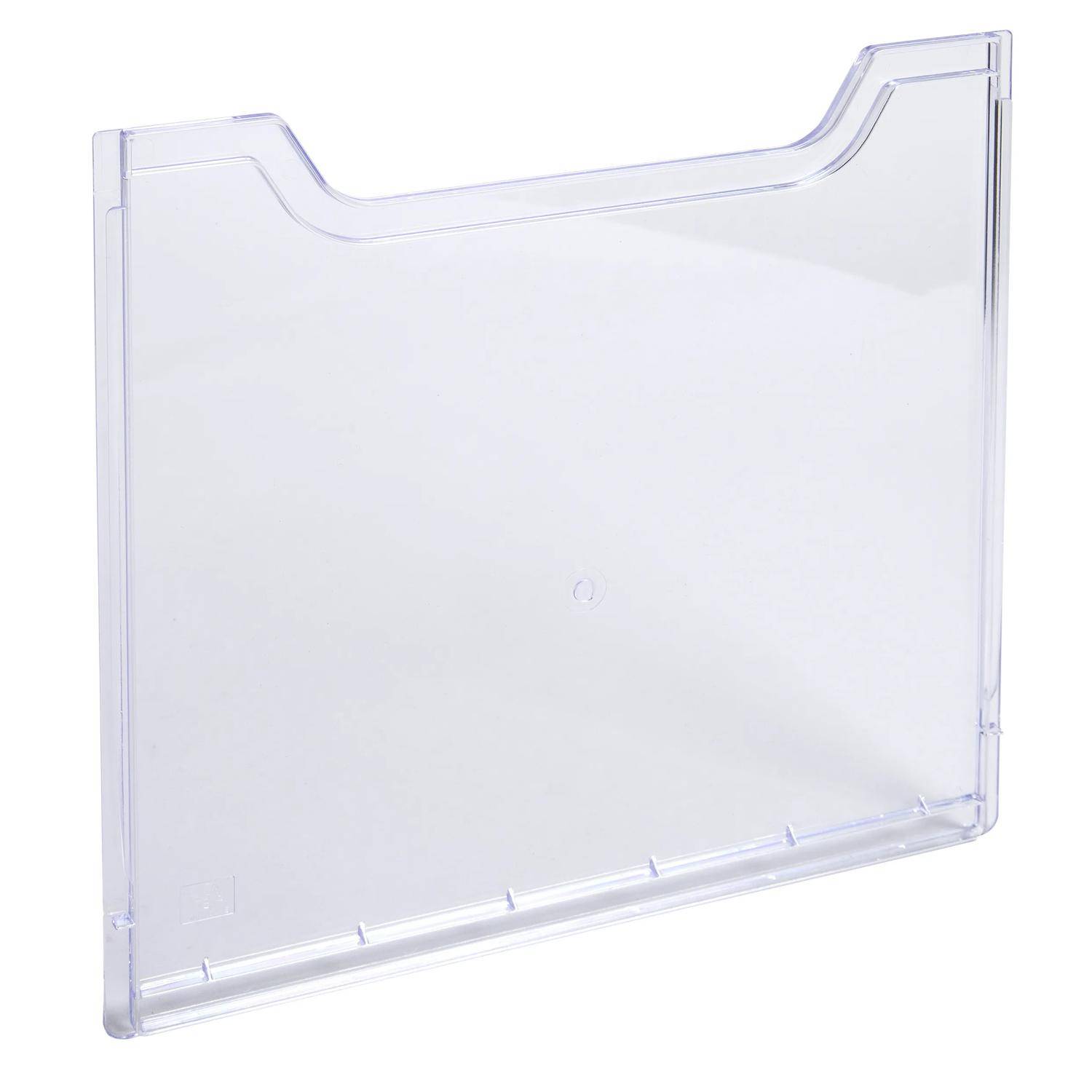 Exacompta Deckplatte A4 für Prospekthalter horizontal Exacryl Kristall 64058D