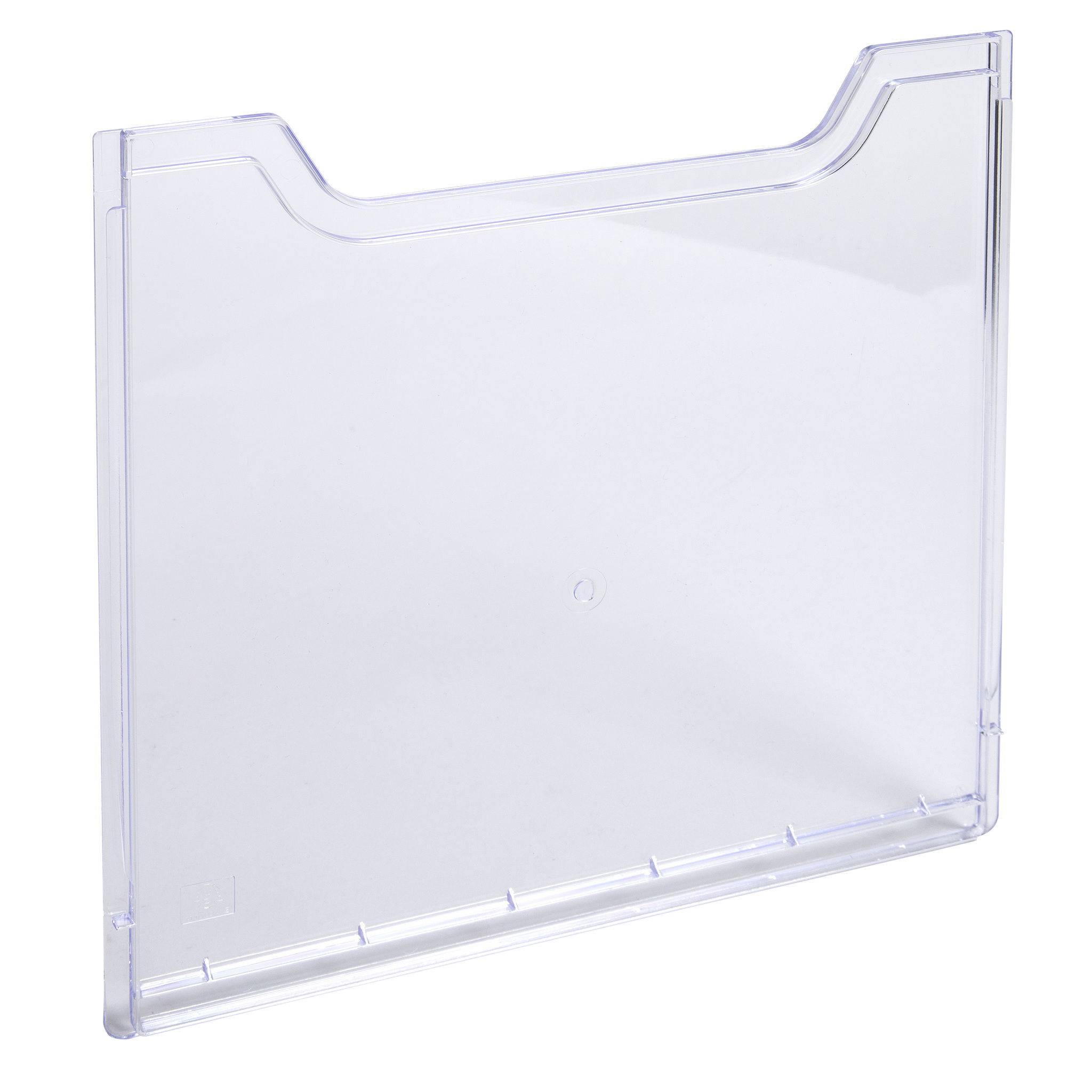 Exacompta Deckplatte A4 für Prospekthalter horizontal Exacryl Kristall 64058D