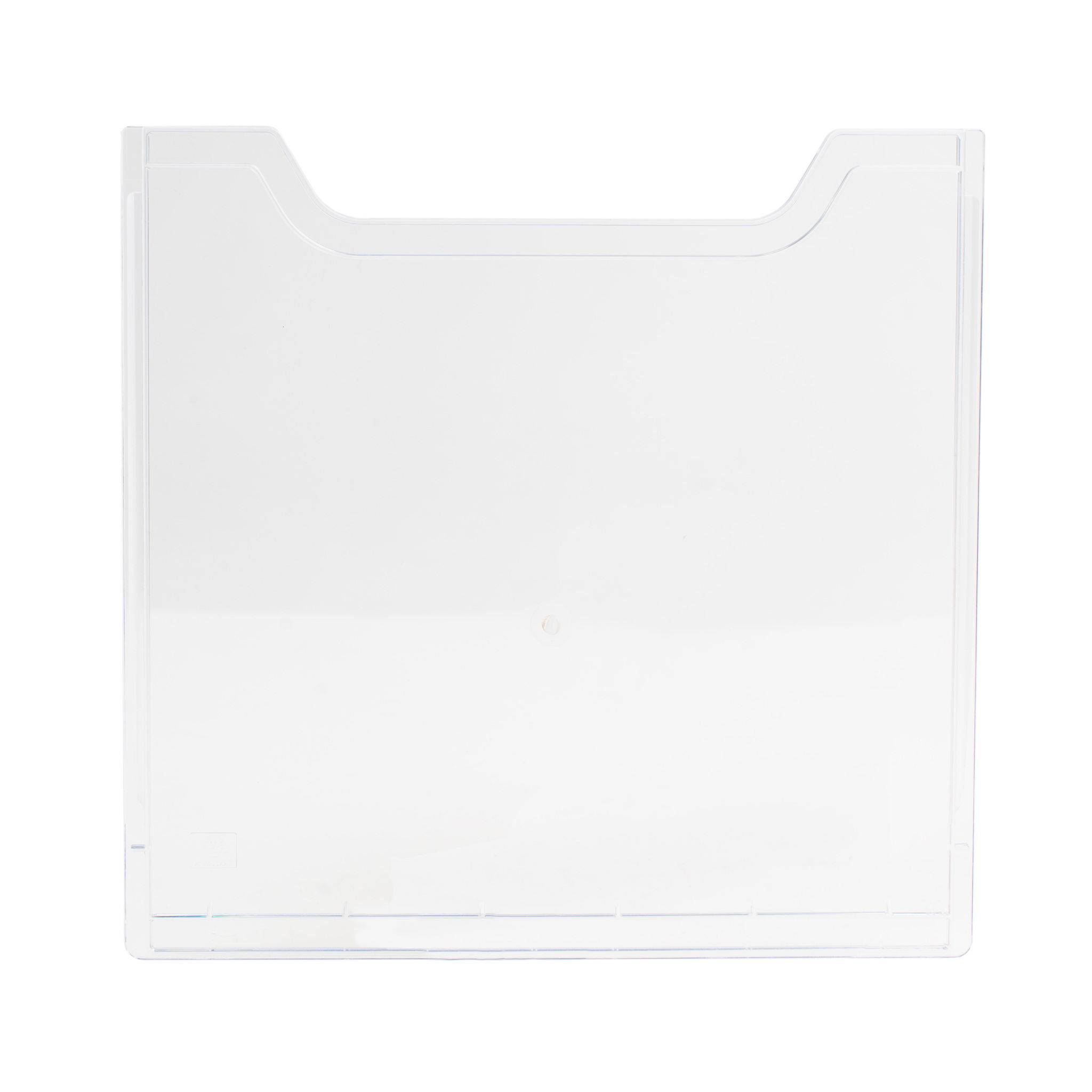 Exacompta Deckplatte A4 für Prospekthalter, vertikal, Exacryl, Kristall, 64558D