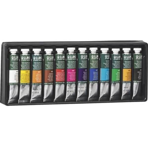 Temperafarben VE=12 Farben