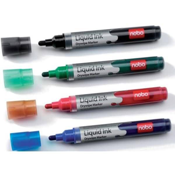Liquid Ink Boardmarker Rundspitze 12 Stück sortiert