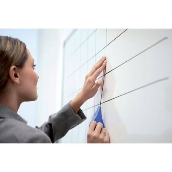 Rasterband selbstklebend Abroller Vinyl 1,5mmx10 m rot