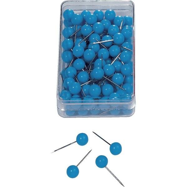 Moderationsnadel blau 100 Stück