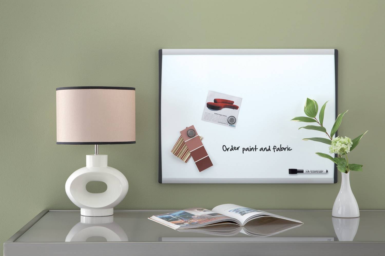 Tafel mit Bogenrahmen