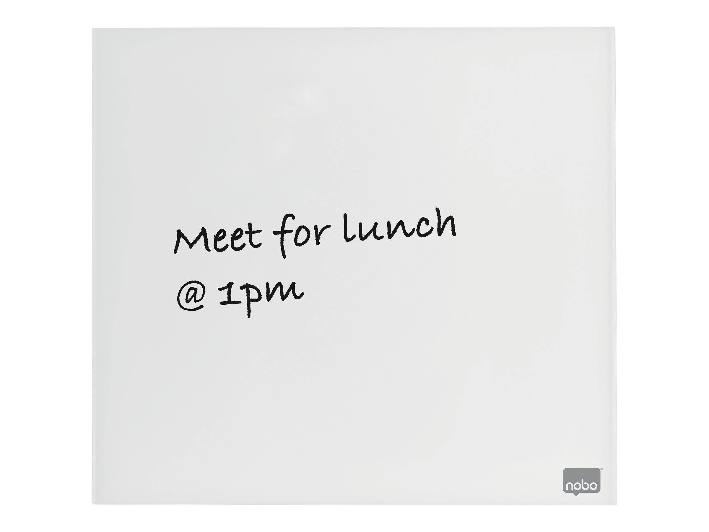Nobo Whiteboard - 300 x 300 mm - Glas - magnetisch