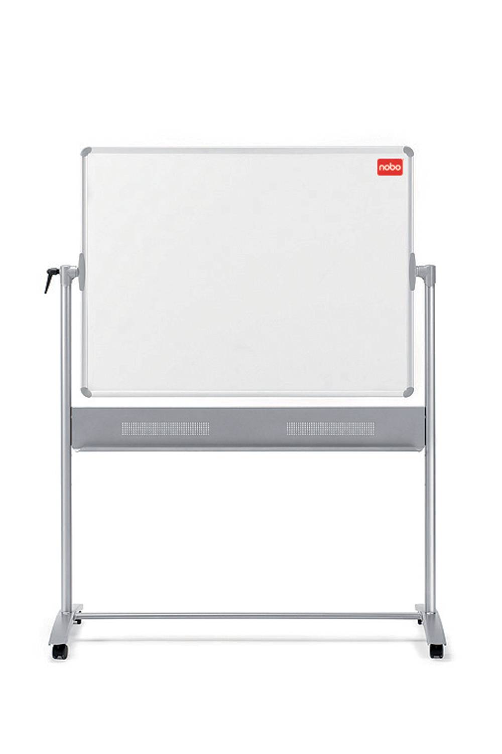 Whiteboard Basic Melamin Mobil mit Drehfunktion