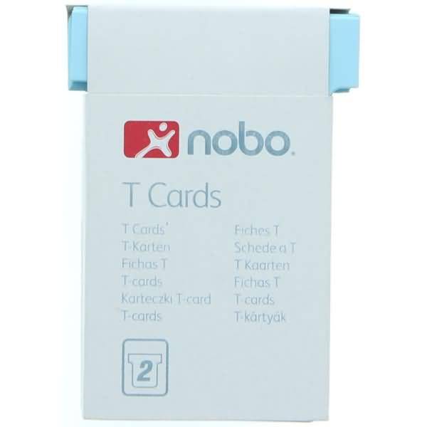 T-Karte Gr. 2 VE=100 Stück blau