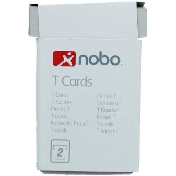 T-Karte Gr. 2 VE=100 Stück grau