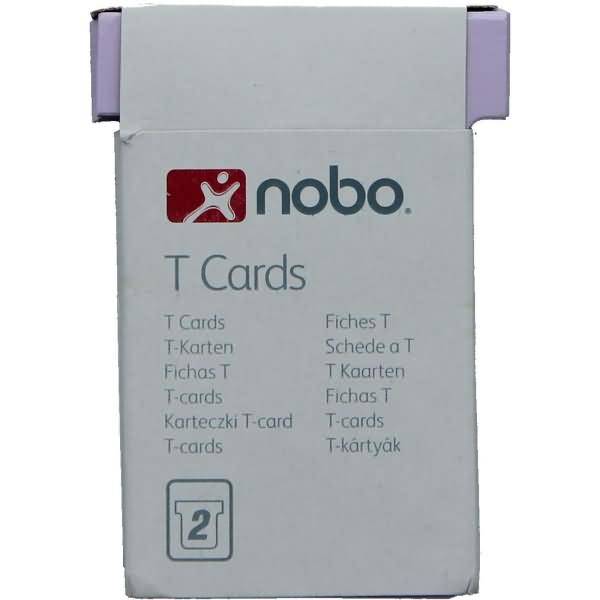 T-Karte Gr. 2 VE=100 Stück violett