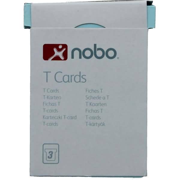 T-Karte Gr. 3 VE=100 Stück blau