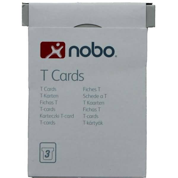 T-Karte Gr. 3 VE=100 Stück grau