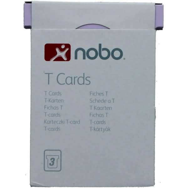 T-Karte Gr. 3 VE=100 Stück violett