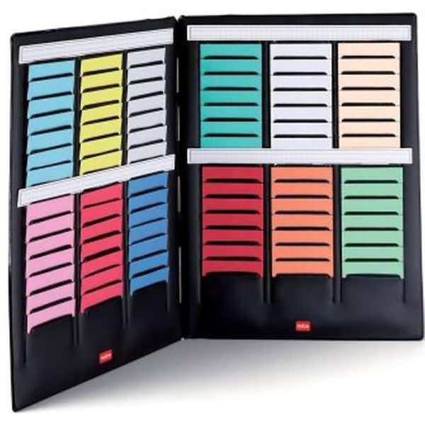 Mini Planer für T-Karten Gr.2 2-teilig 3 Spalten 16 Fächer