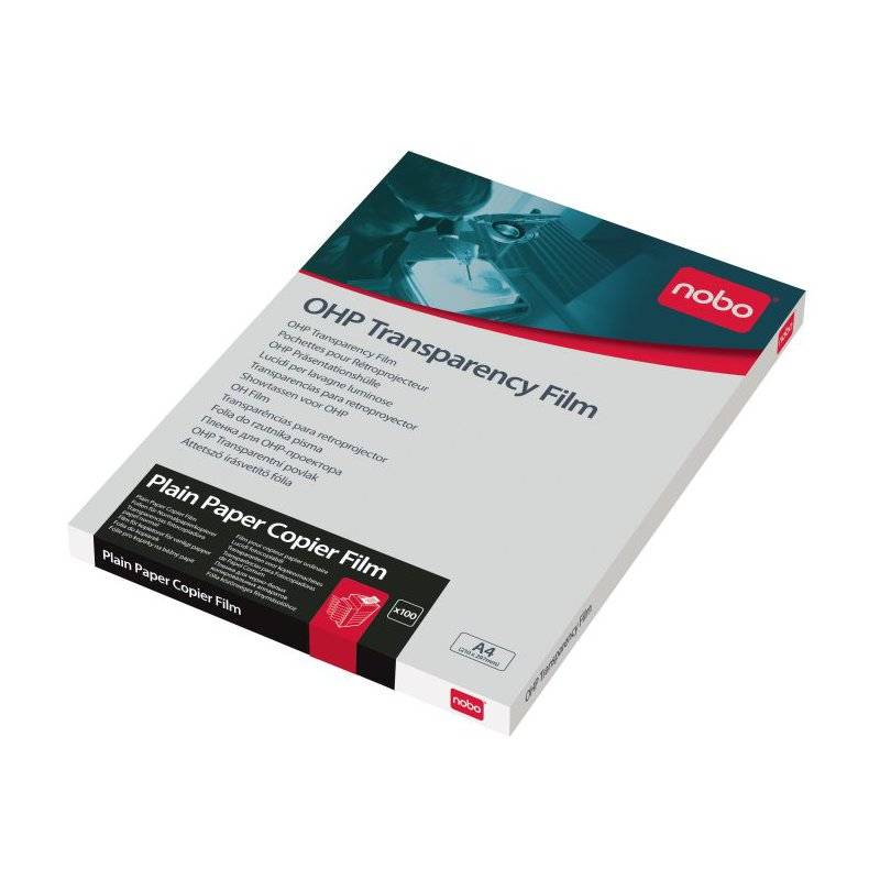 nobo Kopierer-Folie, DIN A4, glasklar, PP, 120 my