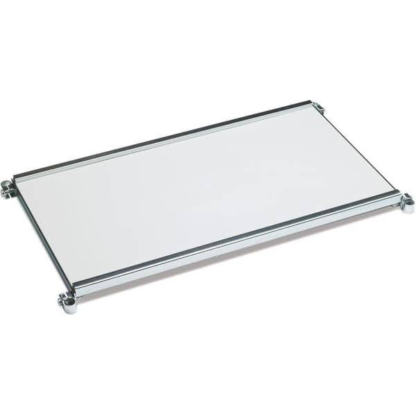 Zusatzetage für Etagenwagen Serie 101 Etagen 100x42,5cm silber