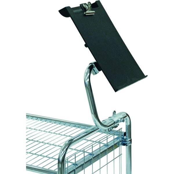 Dokumentenhalter Typ2 mit Papierklammer schwarz