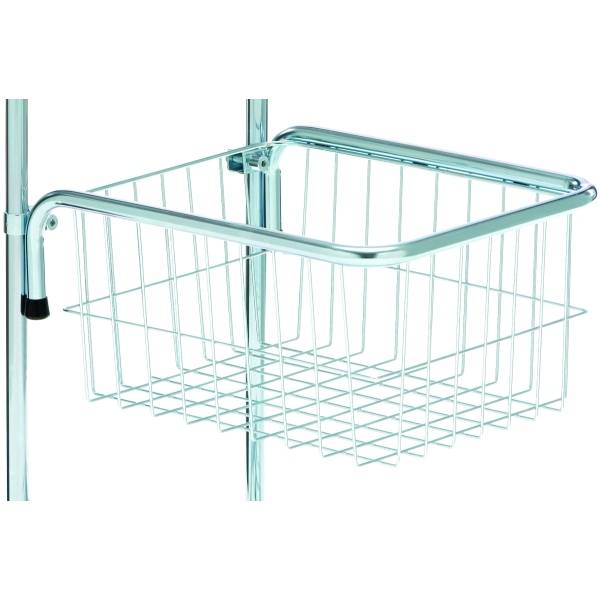 Korb für Miniwagen silber