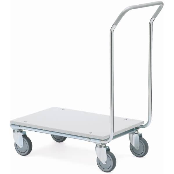 Stapelwagen Serie 100 1 Etage 55x46,5cm silber