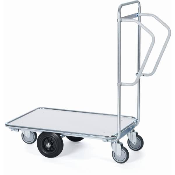 Stapelwagen Serie 200 1 Etage 85x52cm silber