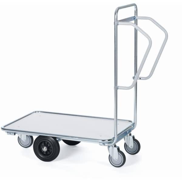 Stapelwagen Serie 200 1 Etage 85x62cm silber