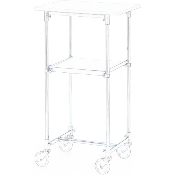 Tischwagen klein 2 Etagen buche