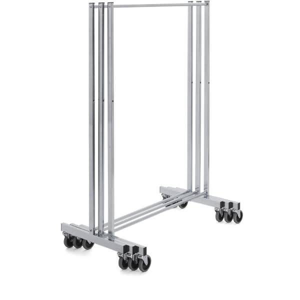 Konfektionsständer Ing-Marie kurz 1 Etage silber