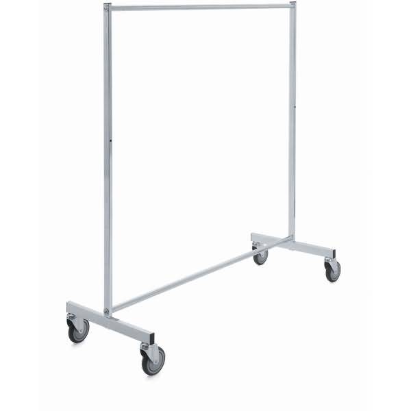 Konfektionsständer Ing-Marie lang 1 Etage silber