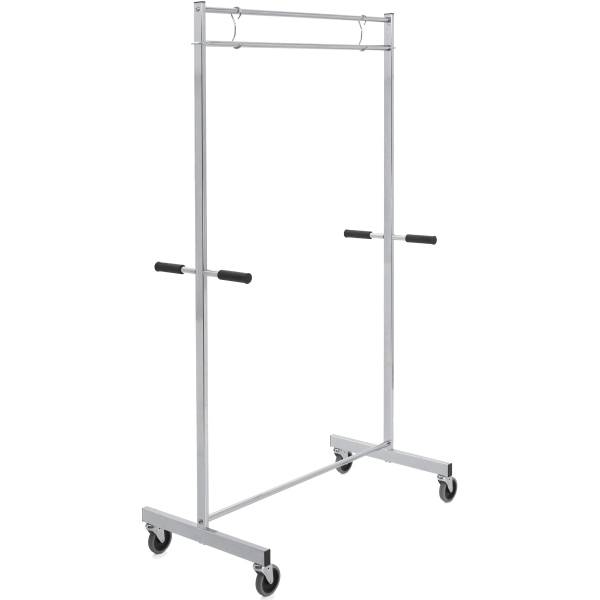 Konfektionsständer Ing-Marie kurz 2 Etagen silber