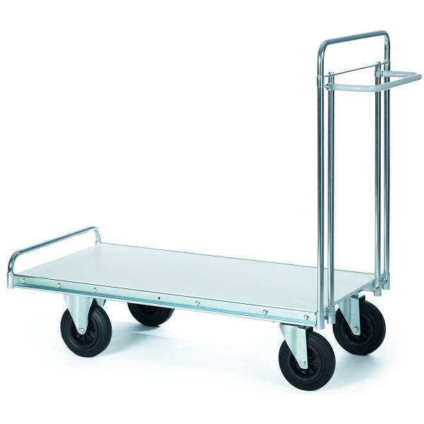 Stapelwagen Serie 400 Modell 54 1 Etage 100x52cm silber