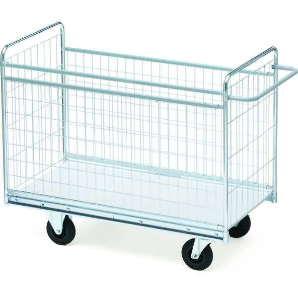 Vierwandwagen Serie 300 Modell 82 1 Etage 140x60cm silber