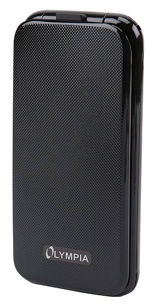 Olympia Luna, Klappgehäuse, Dual-SIM, 6,1 cm (2.4 Zoll), Bluetooth, 600 mAh, Schwarz