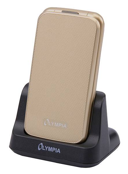 Olympia Luna, Klappgehäuse, Dual-SIM, 6,1 cm (2.4 Zoll), Bluetooth, 600 mAh, Gold
