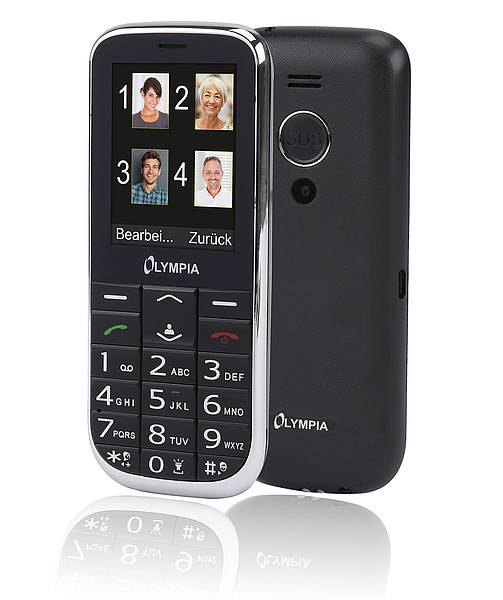 OLYMPIA Joy II - Feature Phone - Dual-SIM - microSD slot