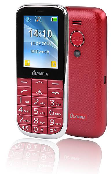 OLYMPIA Joy II - Mobiltelefon - Dual-SIM - microSD slot