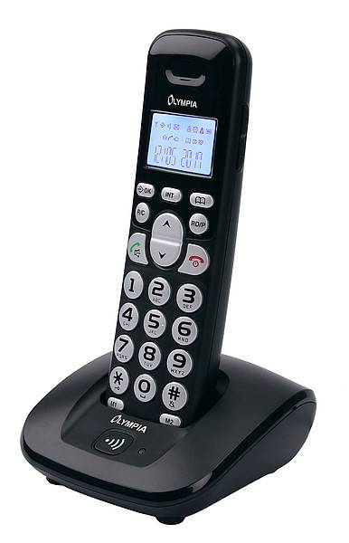 Olympia DECT 5000, DECT-Telefon, Kabelloses Mobilteil, 50 Eintragungen