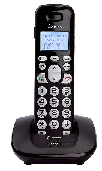 Olympia DECT 5000, DECT-Telefon, Kabelloses Mobilteil, 50 Eintragungen